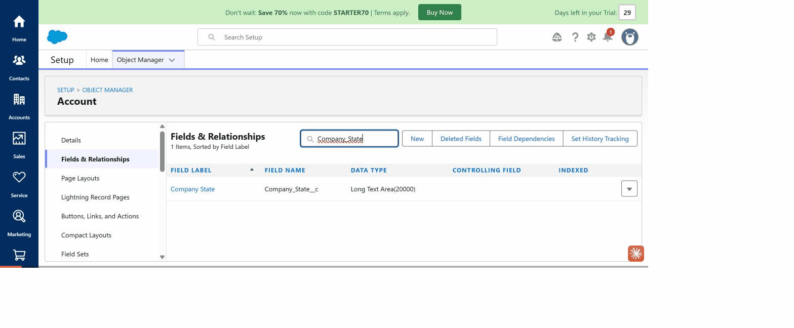 Animated walkthrough of creating a Salesforce Connected App